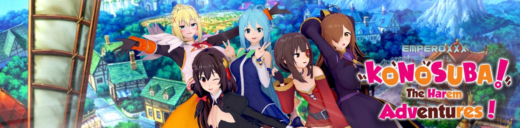 【欧美SLG/中文/动态】KonoSuba-后宫冒险 v2.7A 安卓+PC+MAC 步兵中文版【更新/4.4G】-ACG甜心吧