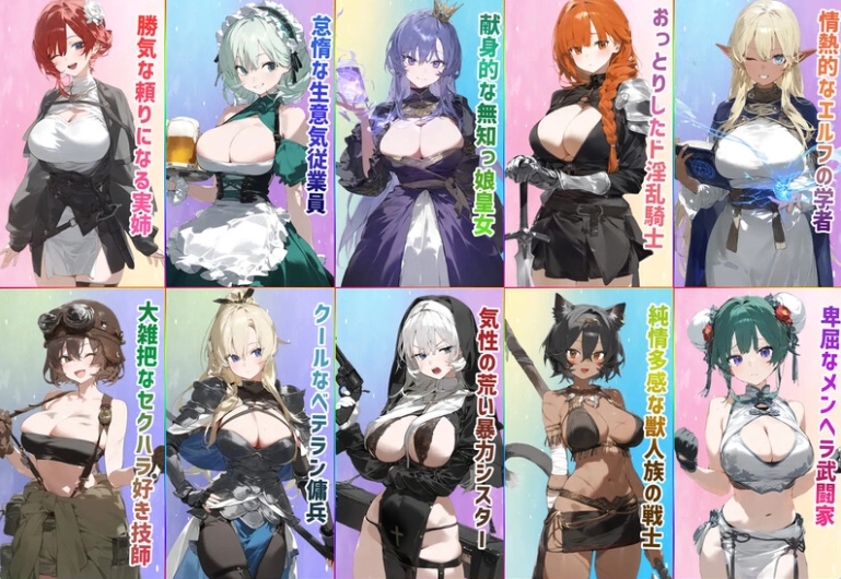 【PC/官中/步兵版/全回想/经营/RPG游戏/1.33G】女冒险者聚集的青涩旅馆 (女冒険者の集うエッチな宿) 官中步兵版+自带全回想解放+1.33G